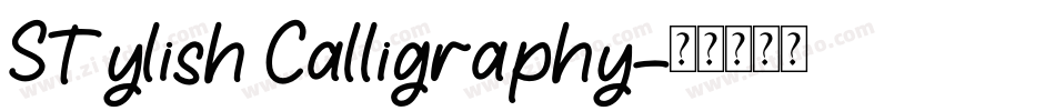 Stylish Calligraphy字体转换